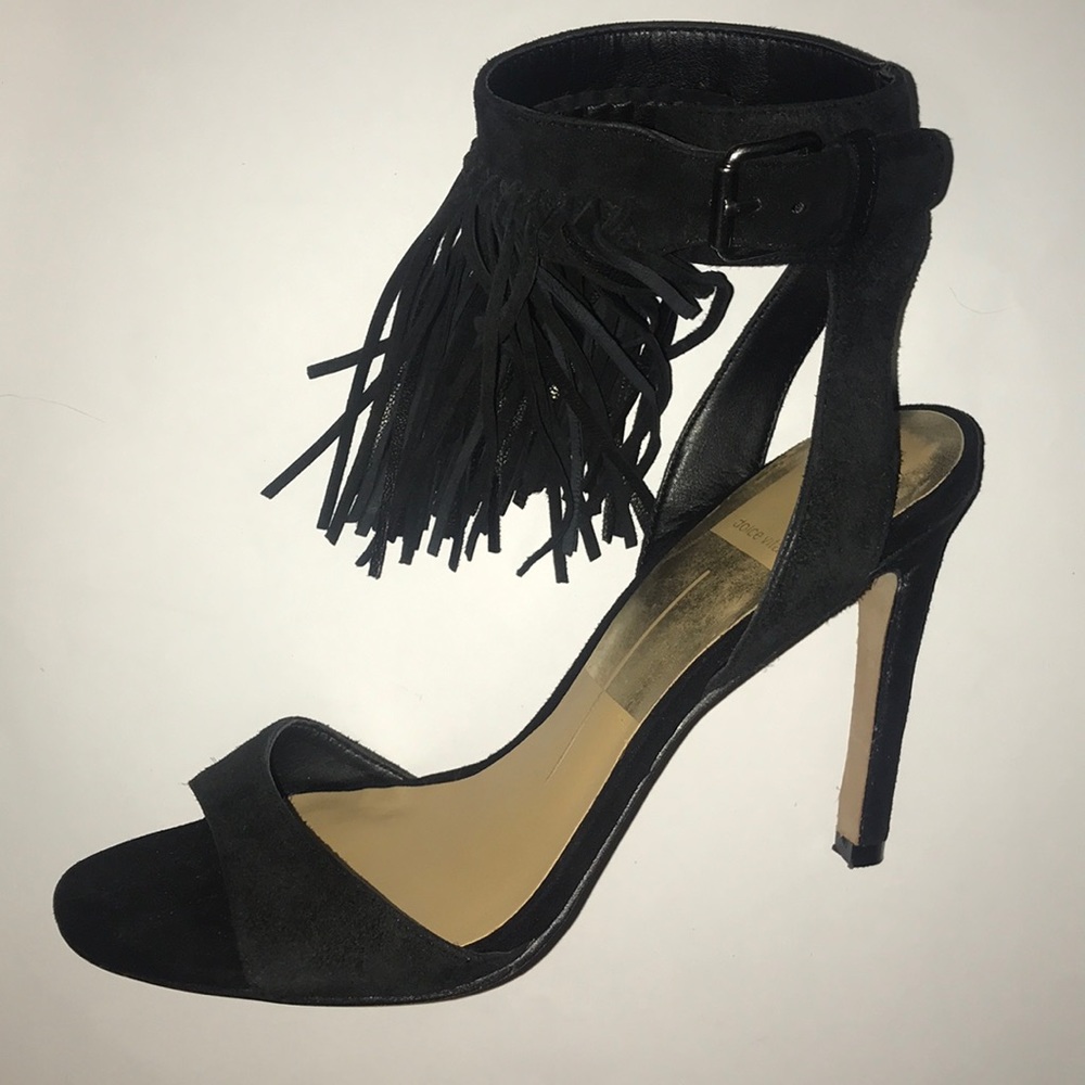 Fun Suede Heels 🖤